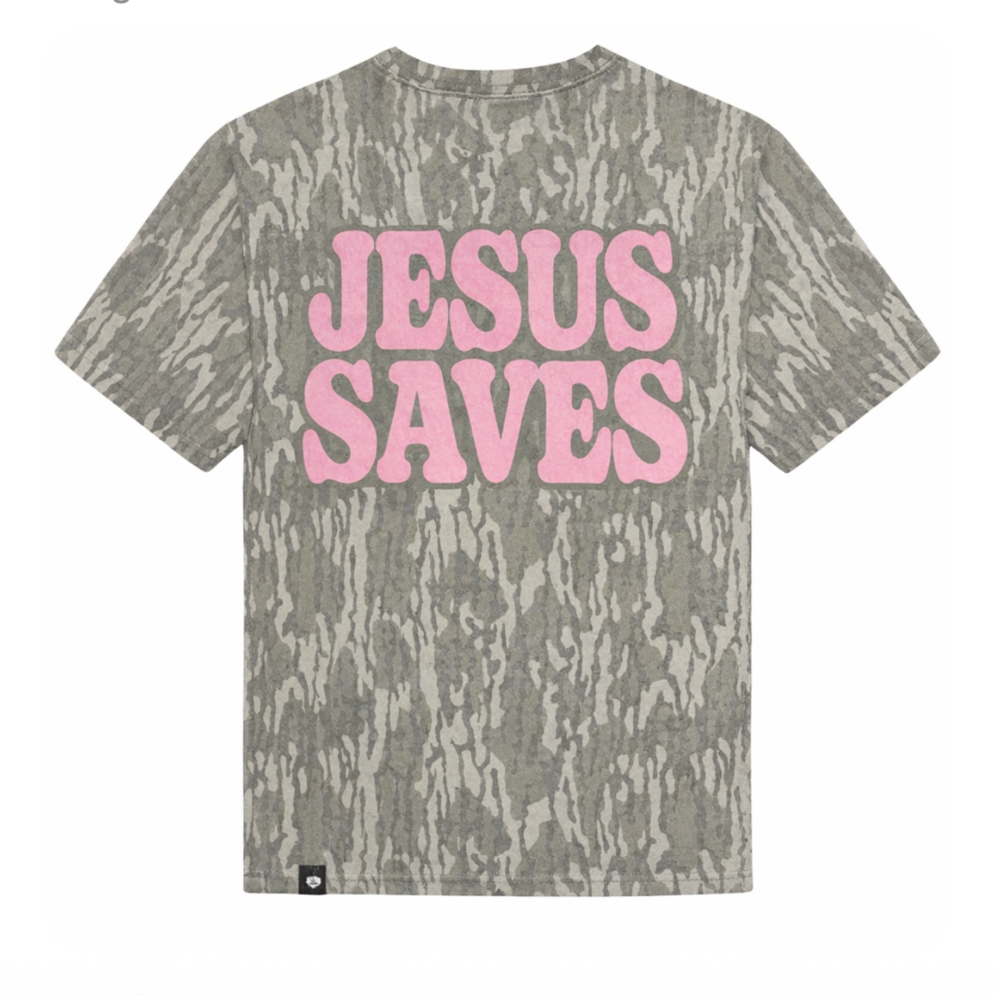 Jesus Saves-Washed Bottomland Tee
